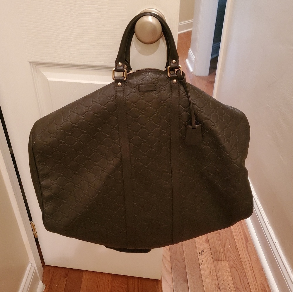 Gucci guccissima weekend/travel bag